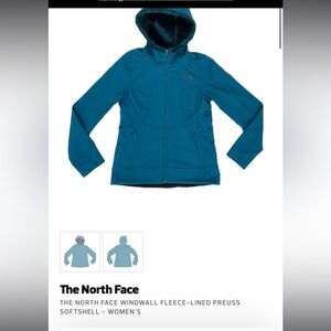 The North Face Windwall Fleece-Lined Preuss Softshell Womens Jacket